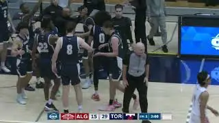 HIGHLIGHTS: Toronto 114, Algoma 41 (Men's Basketball)