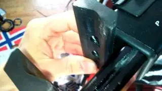Topeak prostand elite , failed clamp (this can be fixed with washers)