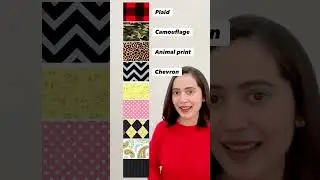 Can you name these patterns? 👆🏻