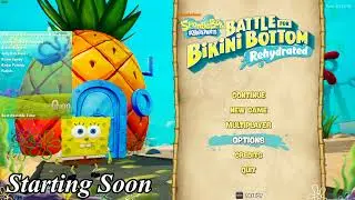 SpongeBob: BfBB Rehydrated - Improvised 100% Speedrun for fun, haven't played in a long time