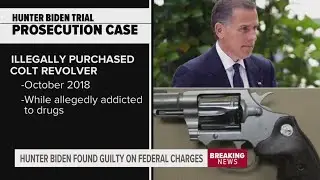 Hunter Biden is convicted of all 3 felonies in federal gun trial