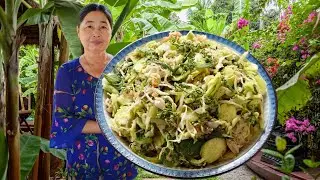 តិចនិចញាំស្ដៅជាមួយត្រីអាំងឱ្យមានរសជាតិឆ្ងាញ់-Cambodia food/Dara Cooking 
