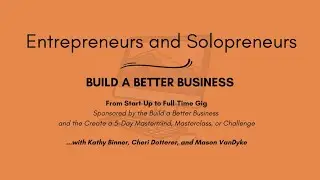 May 5, 2025, Entrepreneurs and Solopreneurs | Build a Better Business | Create a FREE Offer
