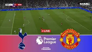 🔴LIVE : Tottenham vs Manchester United - English Premier League 25/26 - Video Game Simulation
