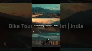Bike Touring Checklist India | Ride Prepared 🇮🇳🏍️ #AdventureBike #India #Rides #travel #offroad #adv