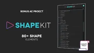 Shape Kit Script After Effects Templates
