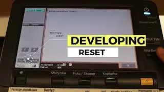 Сброс счетчика Барабан и проявка MINOLTA Bizhub 223 283 423
