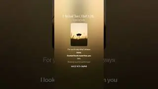 I Waited Too ( Half A Heartbeat Late Companion song )