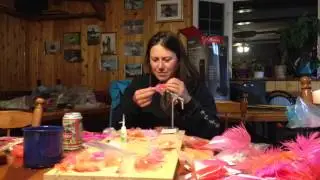 Adrienne Comeau Fly Tying Time Lapse