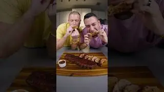 BBQ Baby Back Ribs Recipe| TASTYIDEAS #cooking #shorts