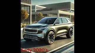 AI Change Over Time  - SUV -  1930 to 2050 Short