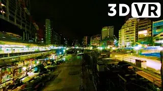 [3D VR180] Cyberpunk City Tokyo #1 | JAPAN VR VIDEO 5.7K