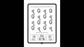 KC 3  ABC Tracing Worksheet School Bell Lowercase