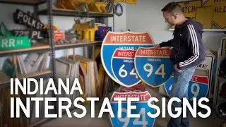 5 Awesome Interstate Highway Shield Signs from Indiana