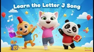 🎵 Песня про букву J | Прыгай, трясись и танцуй! | Веселая фонетика для малышей | CleoCatandFriends