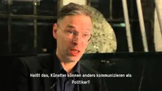 Artists Speak Out by ikonoTV: artist Julius von Bismarck