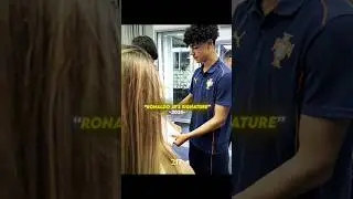 Ronaldo VS Ronaldo Jr Signature 🤯🔥