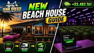How To Use The NEW Beach House in San Diego Border Roleplay! (Roblox)