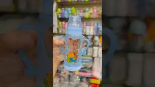 Minitree Glass Wide Neck With Handle Feeding Bottle #shorts #ytshorts
