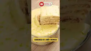 Sobremesa de Lim&atilde;o Cremosa #receitas #sobremesarapida #receita #receitafacies #bolo #confeitaria