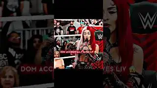 Dominik Mysterio Accidentally Saves Liv Morgan 🥹 | Edit #shorts