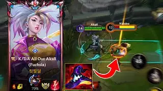 This How To Counter Nidalee As Akali Insane Mechanics + Best Build Wild Rift 