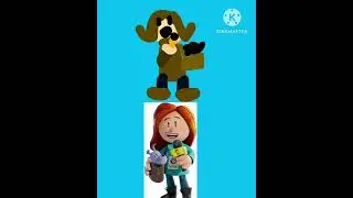 Ezra police vs dog man￼ characters