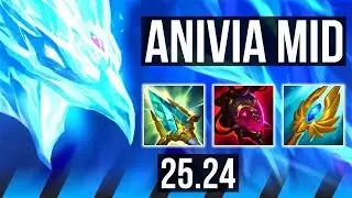ANIVIA vs AHRI (MID) | EUW Diamond | 25.24