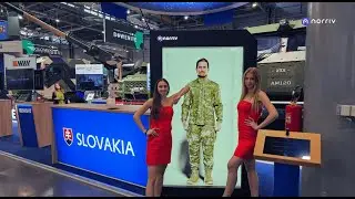 Slovak AI Holographic Soldier & Hologram Box at IDET 25 | Next-Gen 3D Hologram Technology in Defense