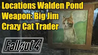 Fallout 4 Locations - Walden Pond feat. Crazy Cats, Big Jim, Junktown Jerky Vendor & More