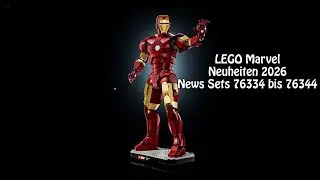 LEGO Marvel Sets 2026: u.a. mit Daily Bugle und gro&szlig;em Iron Man - Klemmbausteinlyrik News