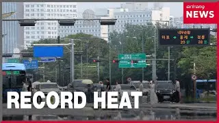 Paju, Gwangmyeong reach 40 degrees, heat-related deaths up 3 fold from last year