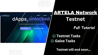 Artela Network Testnet | Do fast
