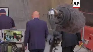 Harvey Weinstein arrives at New York courthouse