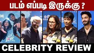 🔴LIVE : With Love Premiere Show Review  | Super Star ,SJ Suryah, Simran, Sasikumar Speech With Love