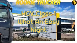 HGV class 1 Tilbury Aylesford trunk run Amazon