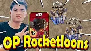 TH18 Rocket Balloon attack strategy l TH18 Attack l Clash of Clans 