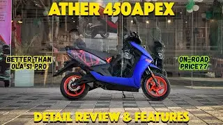ATHER 450 APEX (2024) | DETAILS & FEATURES EXPLAINED | SUPER EV SCOOTER |