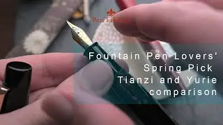 Fountain Pen Lovers' Spring Pick 🌷 Tianzi and Yurie comparison #fountainpen