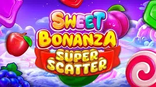 Sweet Bonanza Super Scatter Continues With a Big Win!