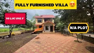Fully Furnished Villa For Sale | Only ₹70 Lac | Perfect Second Home Near Mumbai  #neral #karjatvilla