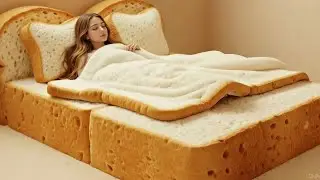 Jab Bed Bread Ban Gaya 😲 | Funny & Surreal Video for Relaxing & Laughing 
