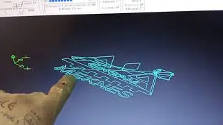 Gravure de LOGO de l'ENSAM MEKNES avec la machine Charly Robot 2U