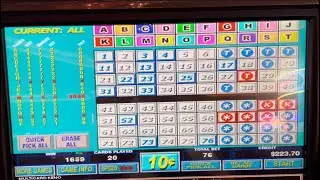 $8 Max Bet Multicard Keno 5 Spot Win #kingof5spots #kenonation