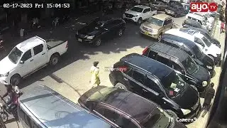 CCTV CAMERA ILIVYOMNASA MWIZI KWENYE GARI LA MTANGAZAJI POSTA DSM, “WALINZI WANACHUKUA HAWALINDI”