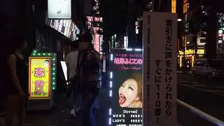 Exploring Kabukicho 歌舞伎町 - the Red Light District of Shinjuku, Tokyo