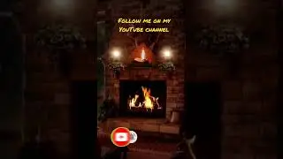🎧Cozy Fireplace Crackling🔥 Winter Ambience #shorts #viral #youtubeshorts