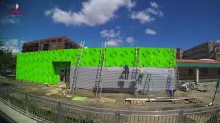 Horizon Science Academy McKinley 4000SF Ground up School addition / Phase 3 Time Lapse Video