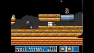 Super Mario Bros. 3 SNES: World 8-Battleships