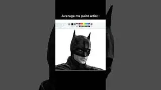 average ms paint artist #art #mspaint